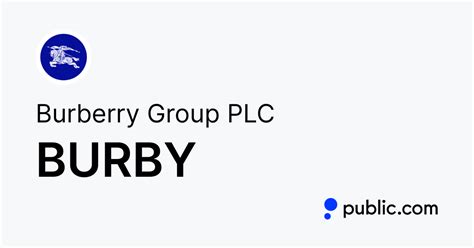 Burberry Group plc (BURBY) 